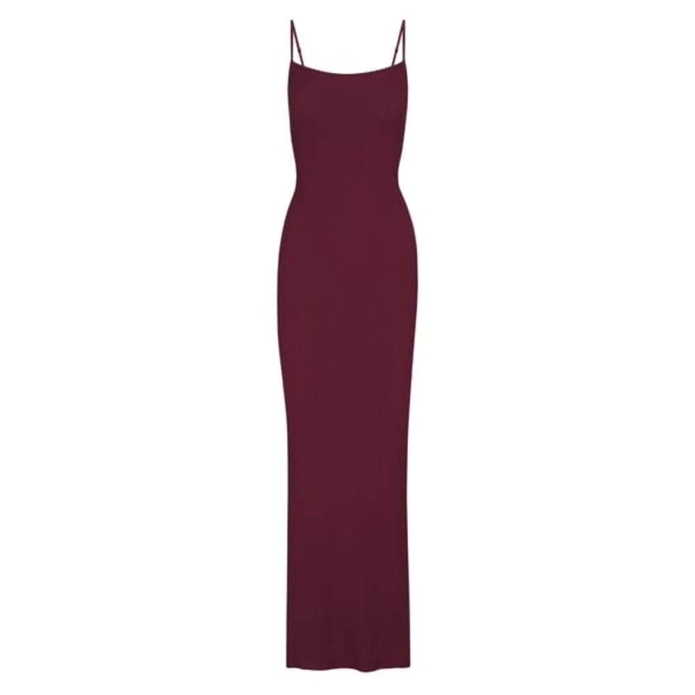 Skims Soft Lounge Slip Maxi Dress Small